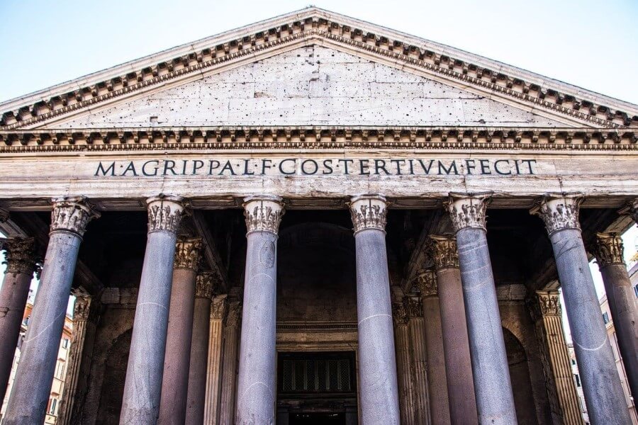 Altes Rom Säulen