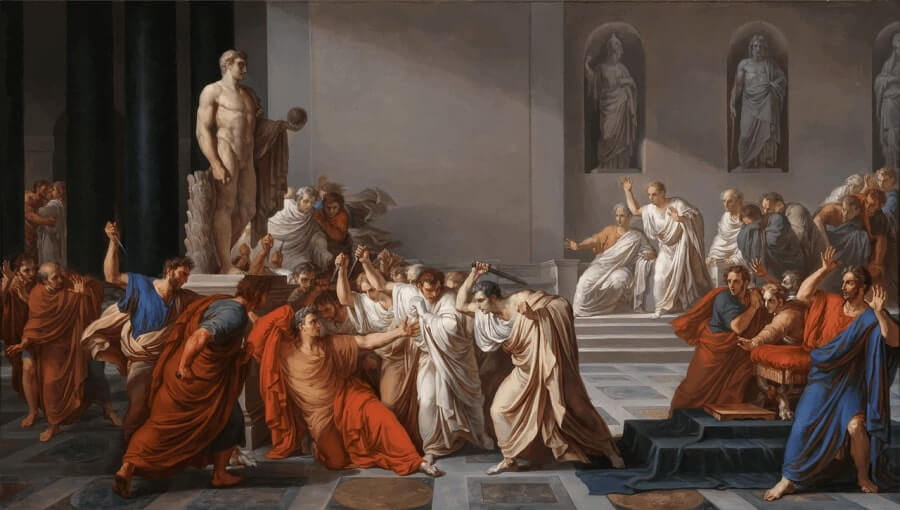 Bild Ermordung Julius Caesar