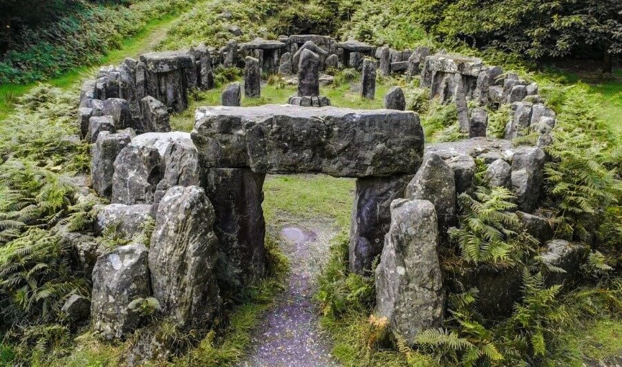 Kelten Romane Druiden Stätte