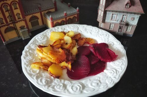 Rezept Bratkartoffeln und Rote Beete