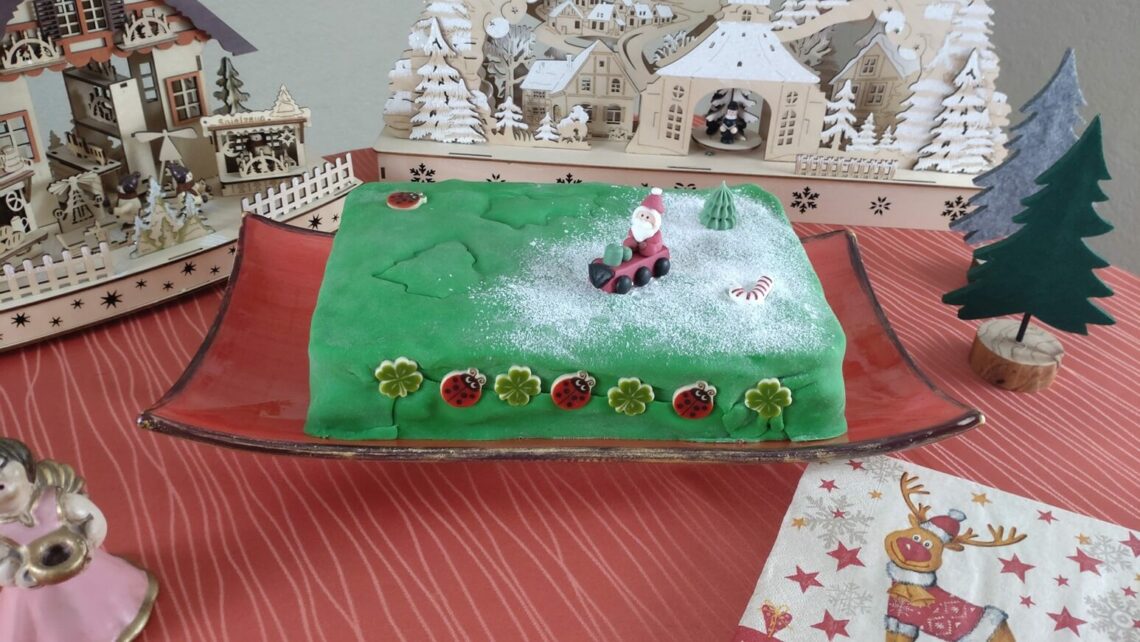 Irischer Weihnachtskuchen