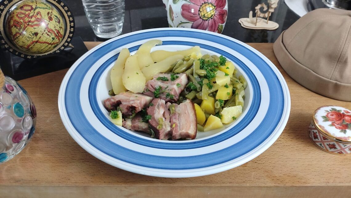 Hamburger Birnen Bohnen und Speck