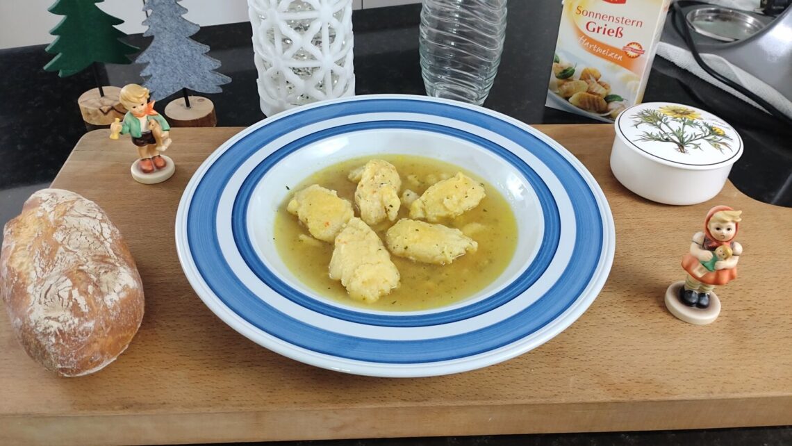 Grießnockerlsuppe