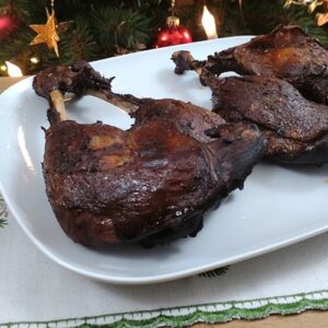 Gänsekeule Weihnachten