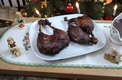 Gänsekeule Weihnachten